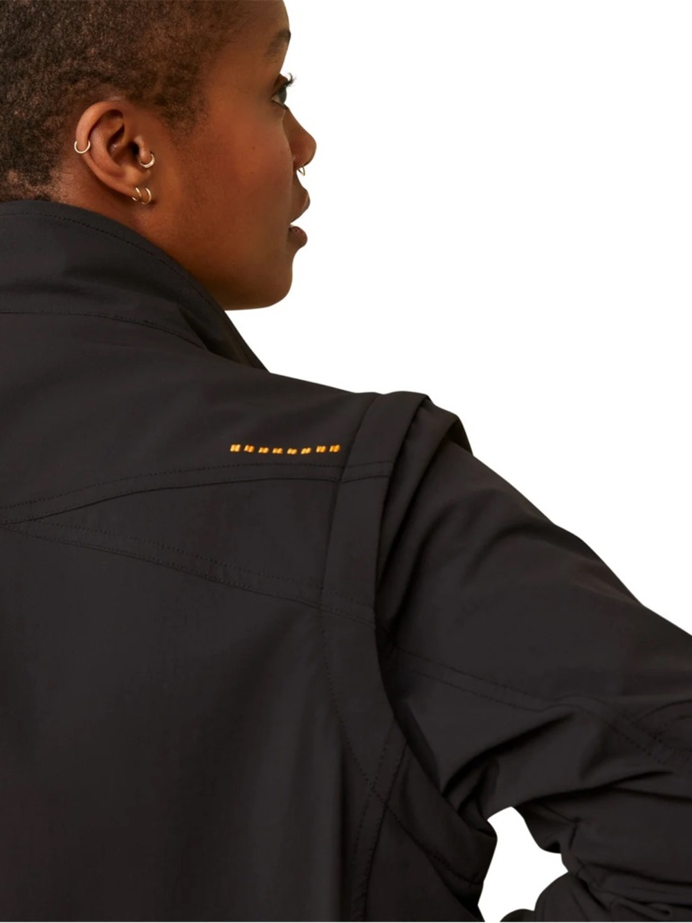 🆕Ariat  REBAR Weatherproof 
Convertible Black Jacket M - Picture 11 of 16